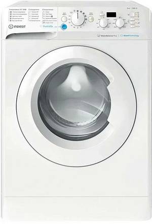 Стиральная машина indesit BWSD-61051-WWV-RU